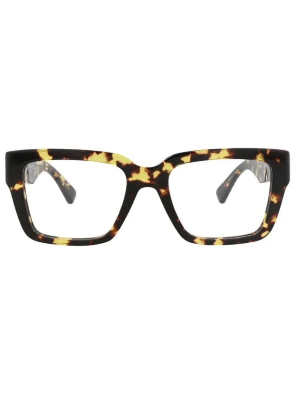 New Bottega Veneta Womens Square/Rectangle Havana Havana Transparent Fashion Des